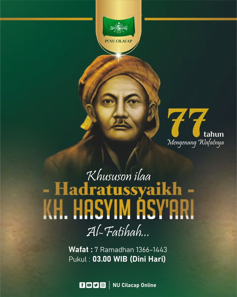 KH Muhammad Hasyim Asy’ari Wafat