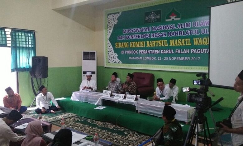 sidang bahtsul masail munas NU
