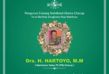 demisioner PC IPNU Cilacap H Hartoyo meninggal dunia