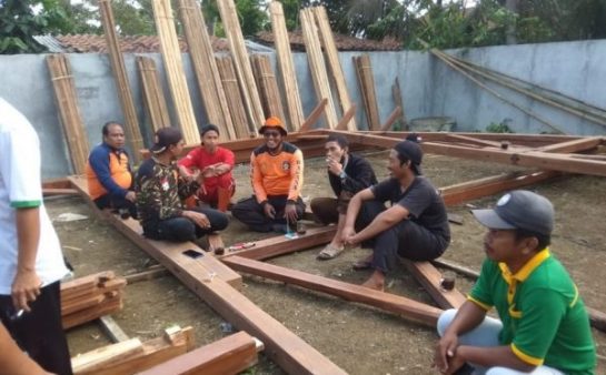 Roan Pembangunan Gedung Aula MWCNU Kawunganten