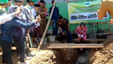 pj bupati cilacap peletakan batu pertama