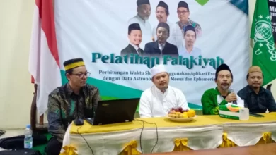 Pelatihan Lembaga Falakiyah PCNU Cilacap Perhitungan Waktu Sholat