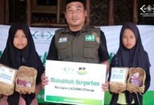 Mahabbah Qurban di pesantren alfalah cipari