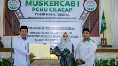 UNUGHA-PCNU Cilacap tandatangani perpanjangan MoU kerjasama, salah satunya program beasiswa kader NU