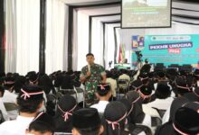 Dandim 0703/Cilacap Berikan Kuliah Umum Kepada Mahasiswa Unugha