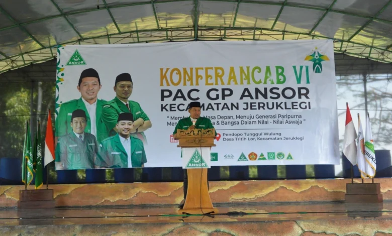 Konferancab PAC GP Ansor Jeruklegi