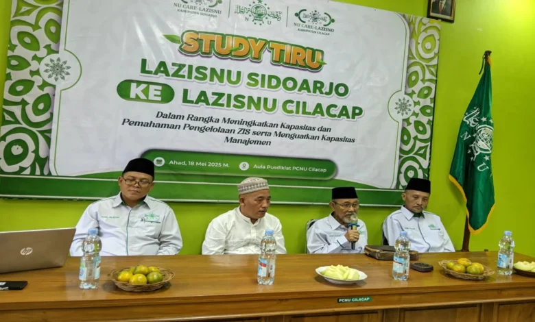 Studi tiru LAZISNU Sidoarjo ke LAZISNU Cilacap