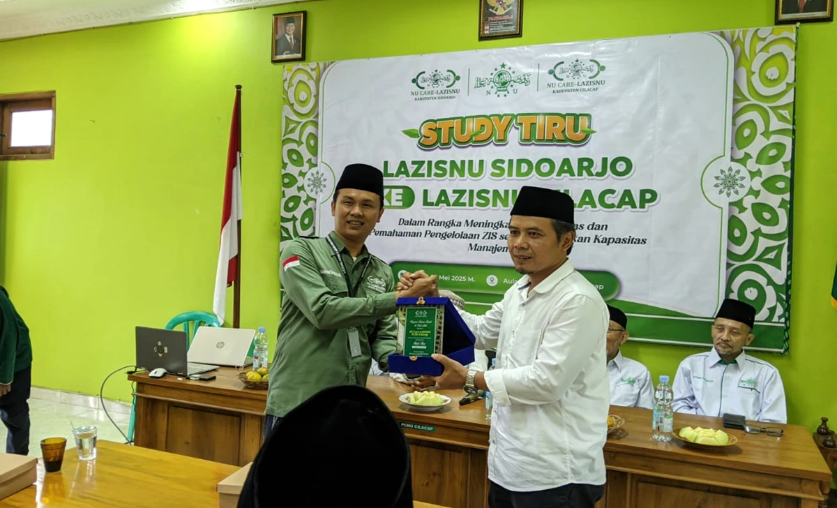 studi tiru LAZISNU Sidoarjo ke LAZISNU Cilacap