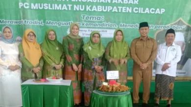 Harlah Muslimat NU ke 79 di MA El Bayan Majenang