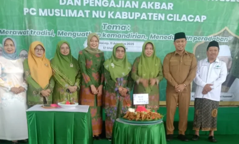 Harlah Muslimat NU ke 79 di MA El Bayan Majenang