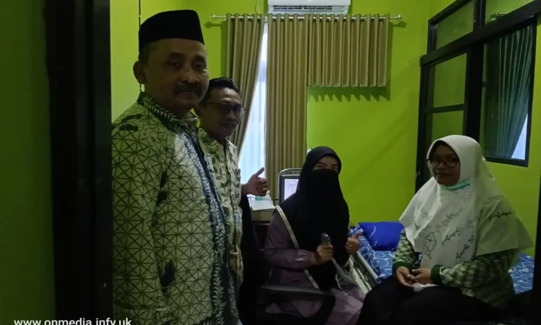 USG abdomen berlangsung di Gedung PCNU Cilacap diikuti warga nahdliyin, Ahad (24/08/2025)