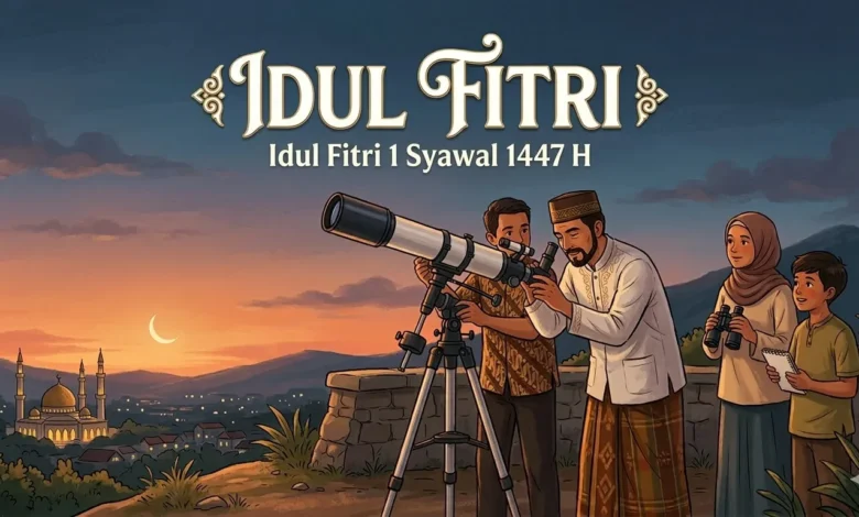 kapan lebaran, Jumat atau Sabtu ?