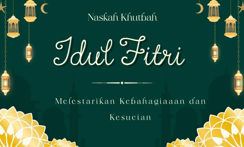 khutbah idul fitri