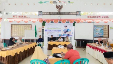 pelatihan usaha mikro untuk Purna PMI di desa Glempangpasir tekankan pemasaran digital