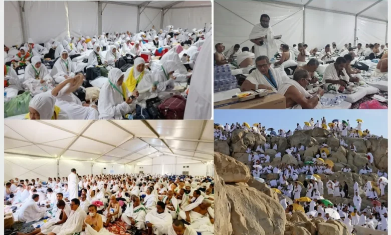jamaag haji menuju Arafah menandai puncak haji