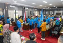 Pelantikan 22 DPK KNPI Cilacap di Gedung DPRD Cilacap