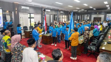 Pelantikan 22 DPK KNPI Cilacap di Gedung DPRD Cilacap