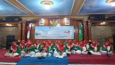 tim hadrah gabungan fatayat NU Jetis