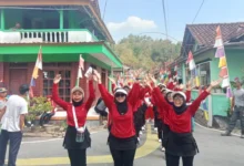 Lomba jalan sehat warga Bengbulang warnai HUT RI (15/08/2026)