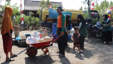 Sedekah air bersih NU Cilacap Peduli mencapai 352 ribu liter