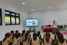 LPBINU Cilacap dampingi Pramuka SMA N 1 Patimuan pelatihan sulah limbah jlantah